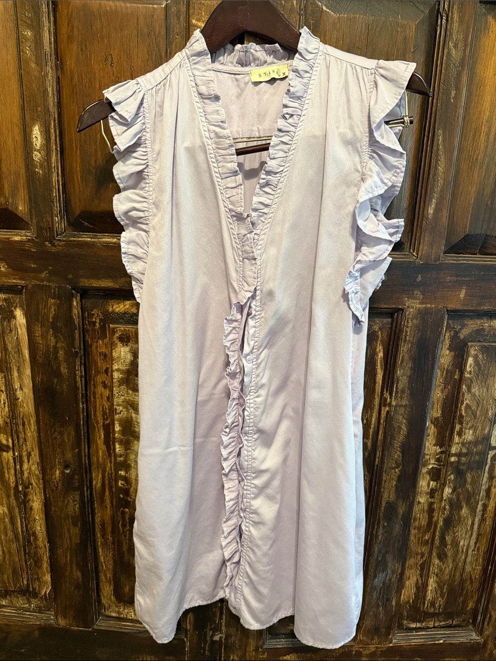 Stark X Lilac Sleeveless Cotton Dress